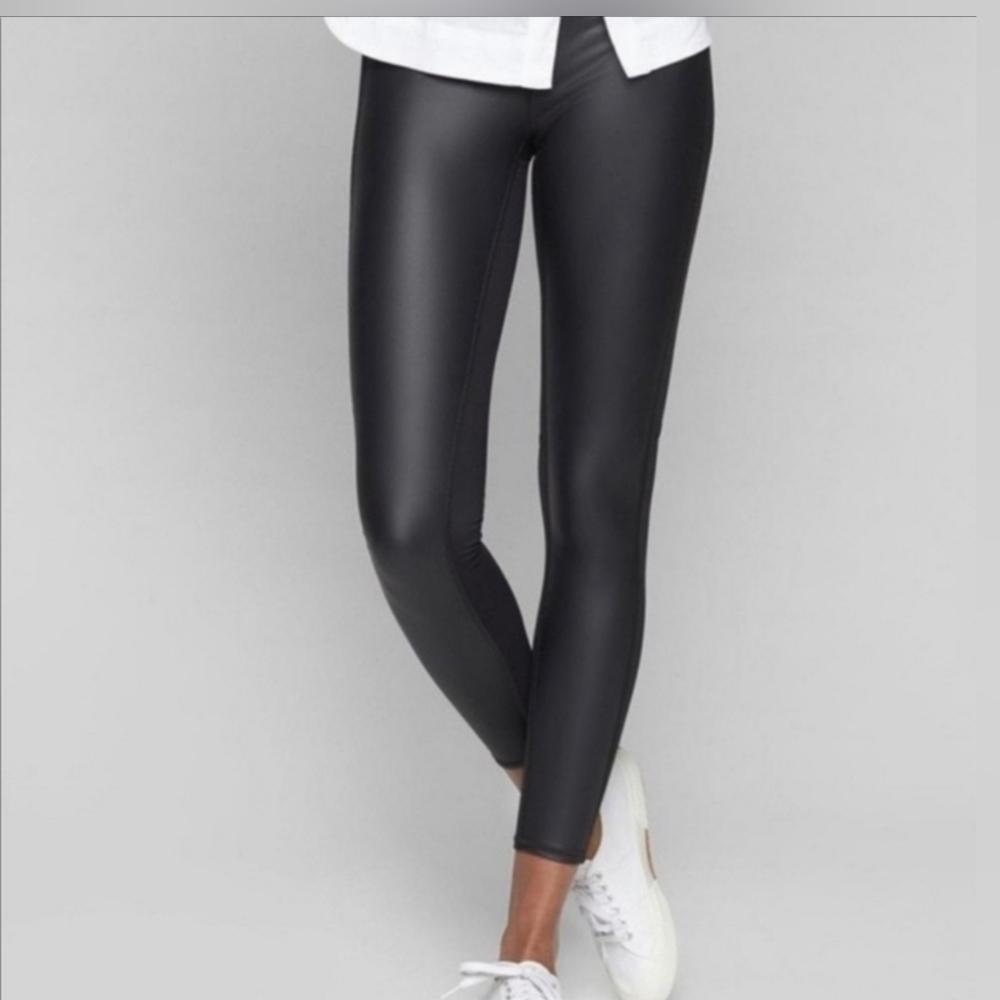 Athleta All Over Gleam Tights Black Large